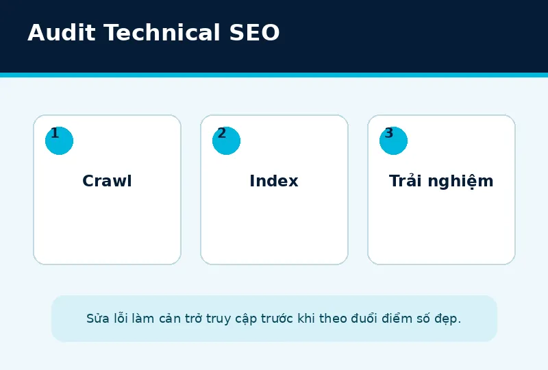 Mô hình crawl index và trải nghiệm trong technical SEO