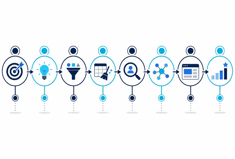 Tám bước nghiên cứu từ khóa từ mục tiêu đến content map